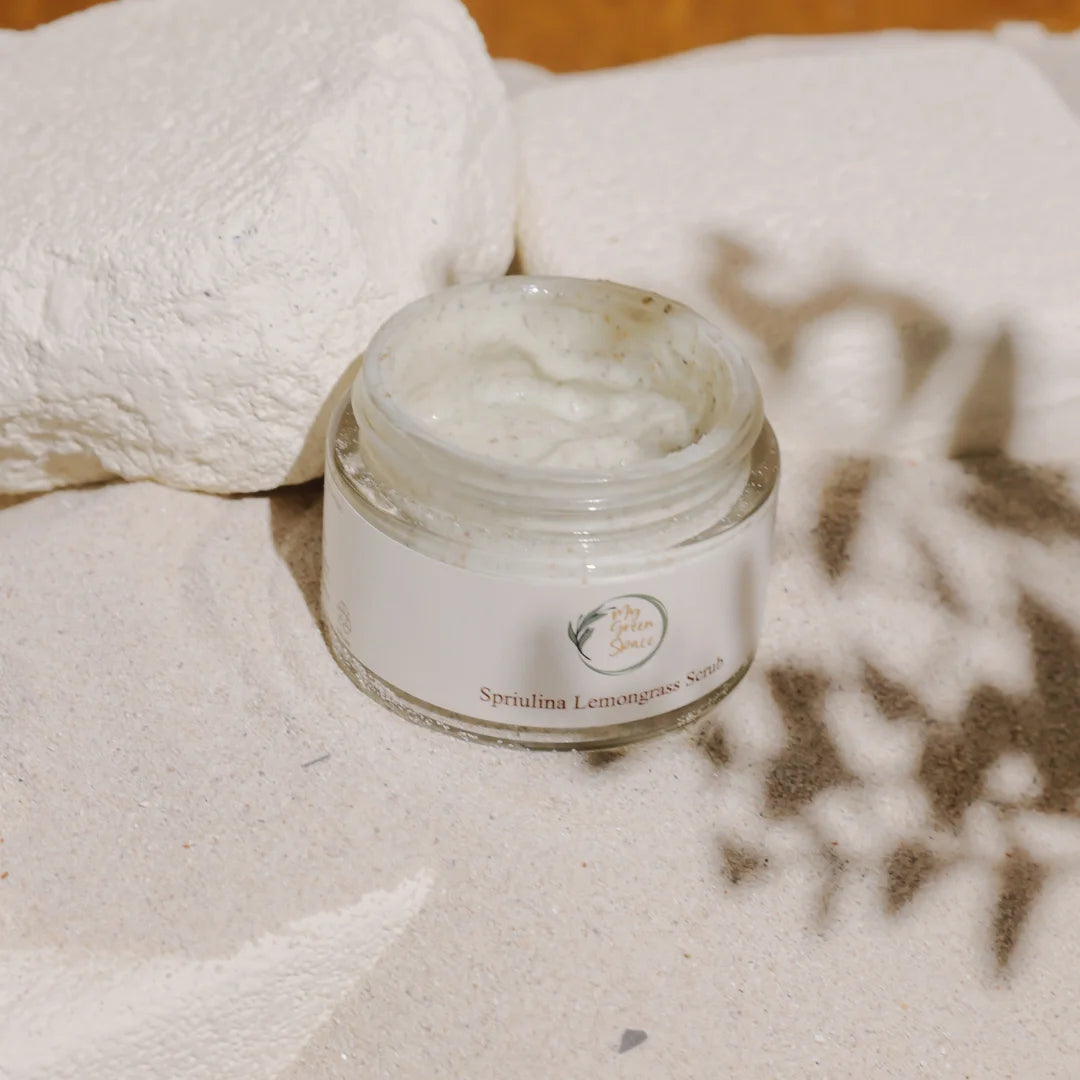 Spirulina Lemongrass Scrub - UNISEX 50g