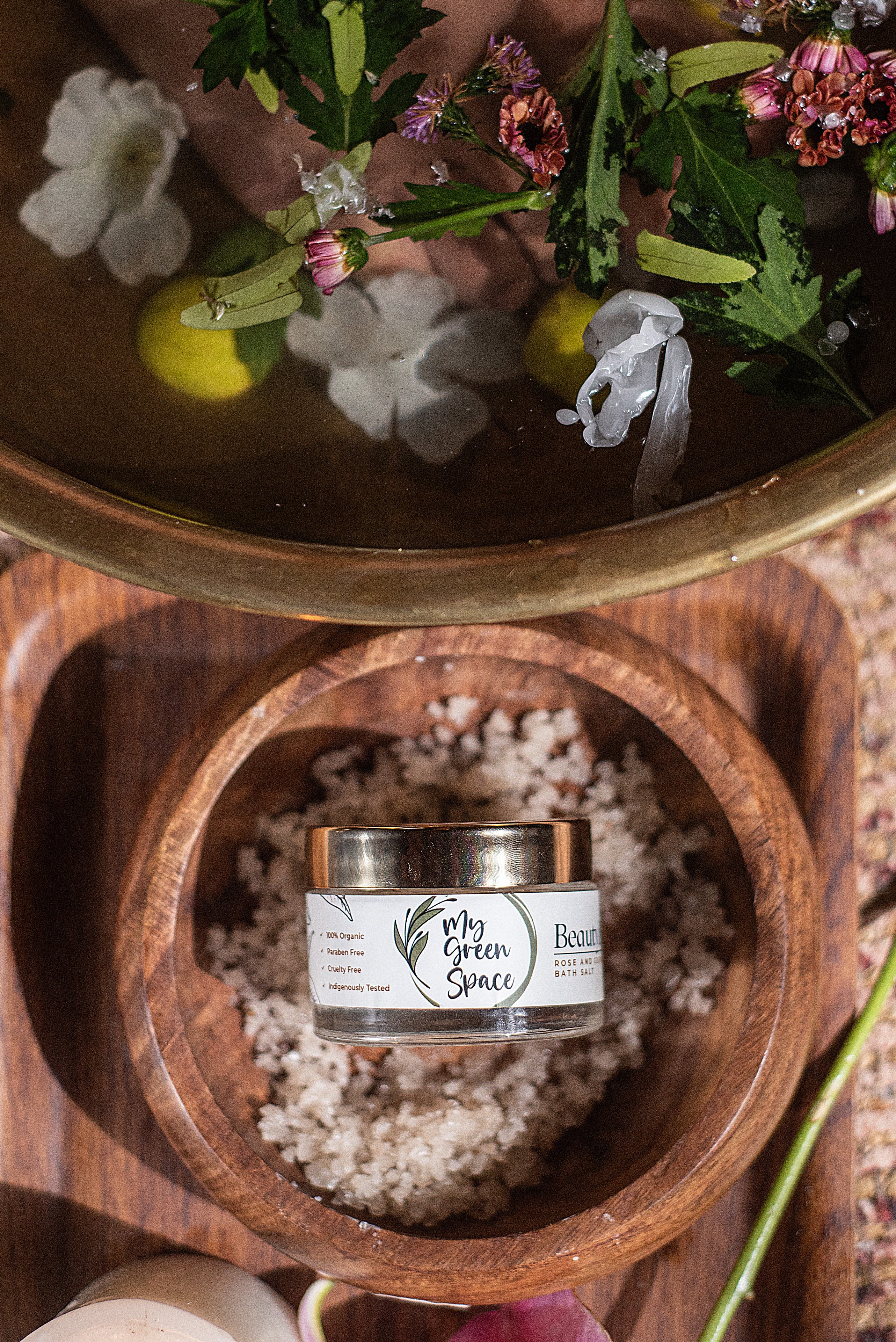 BeautyBath - Natural Rose & Geranium Bath Salt
