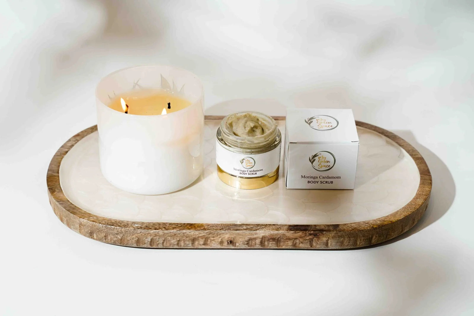 Moringa Cardamom Scrub - UNISEX