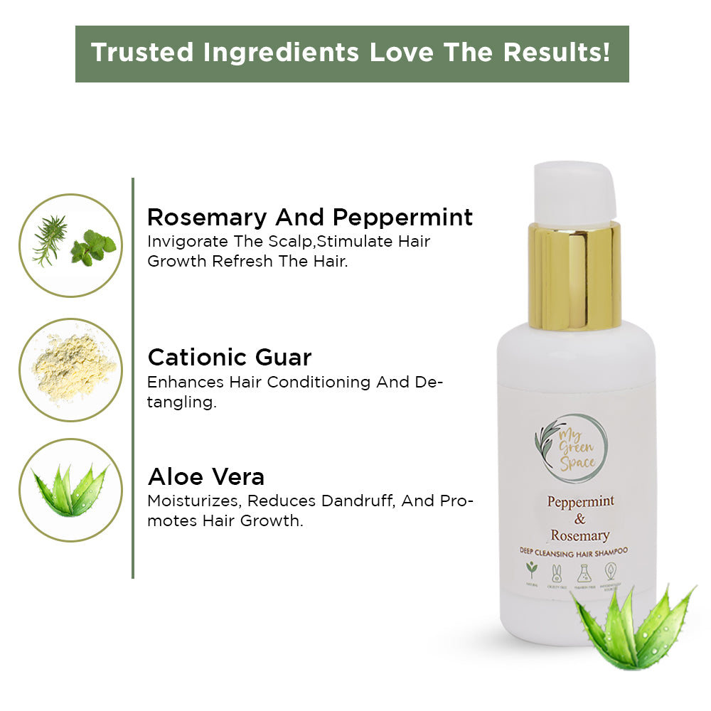 Peppermint & Rosemary Shampoo - UNISEX 250ml