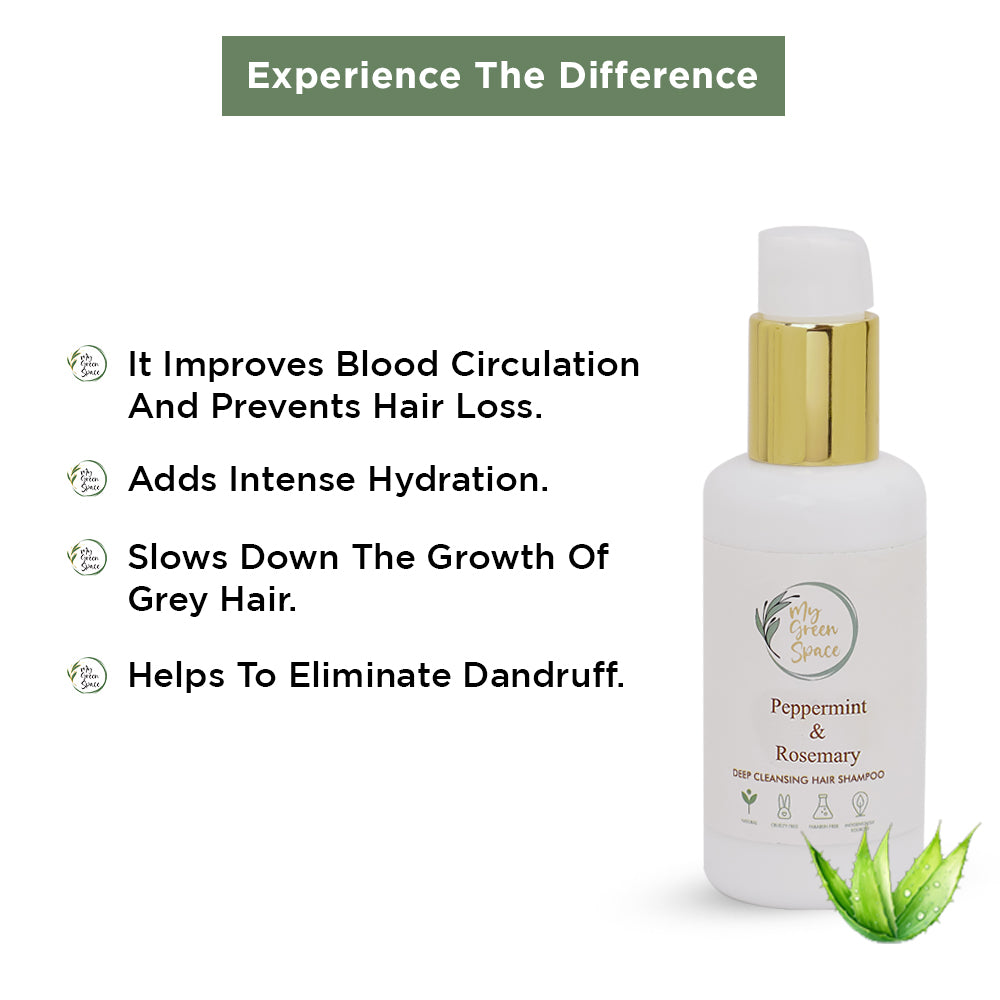 Peppermint & Rosemary Shampoo - UNISEX 250ml