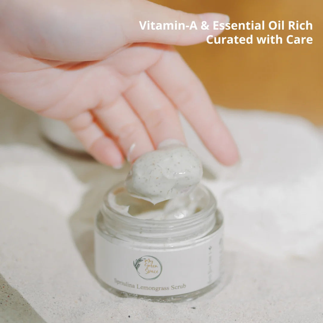 Spirulina Lemongrass Scrub - UNISEX 50g