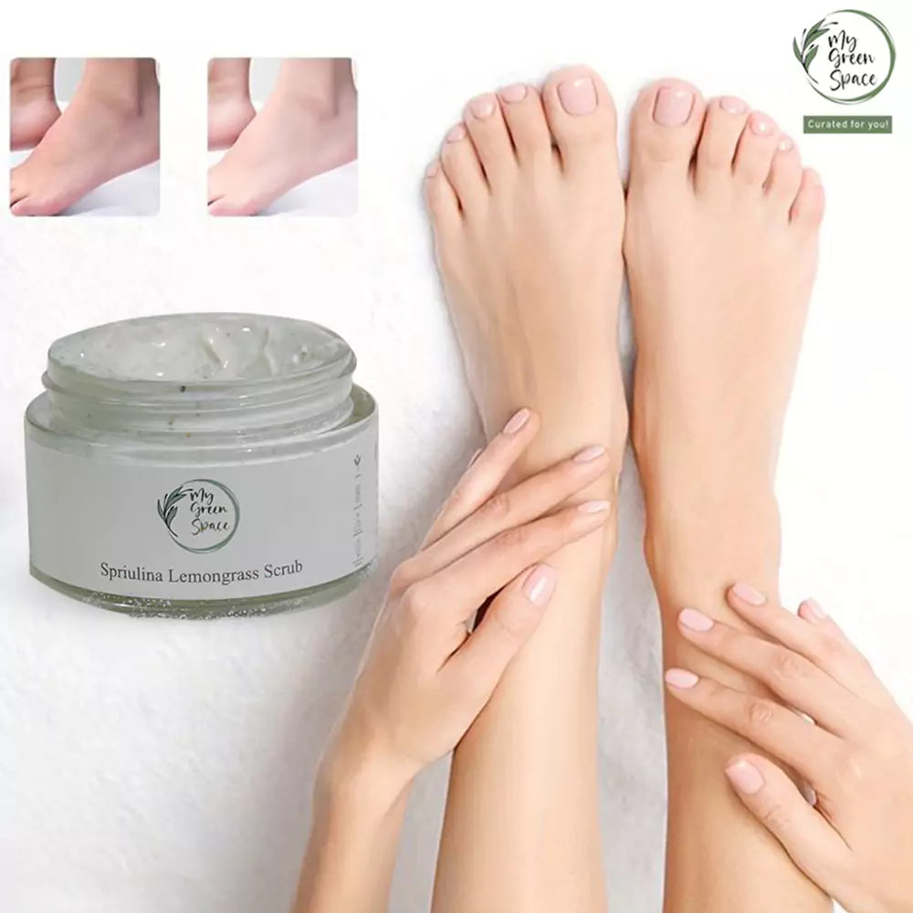 Spirulina Lemongrass Scrub - UNISEX 50g