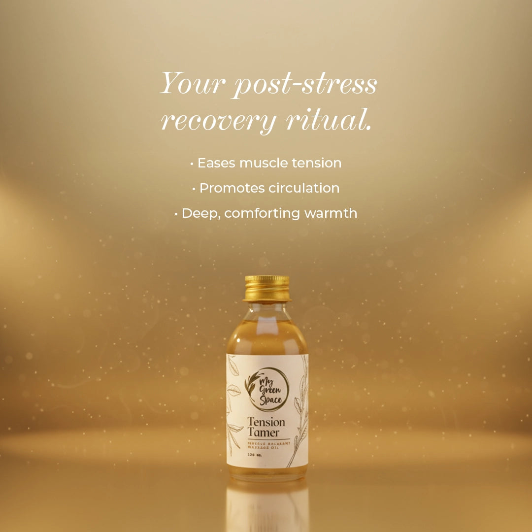 Tension Tamer Massage Oil - Soothe & Recover