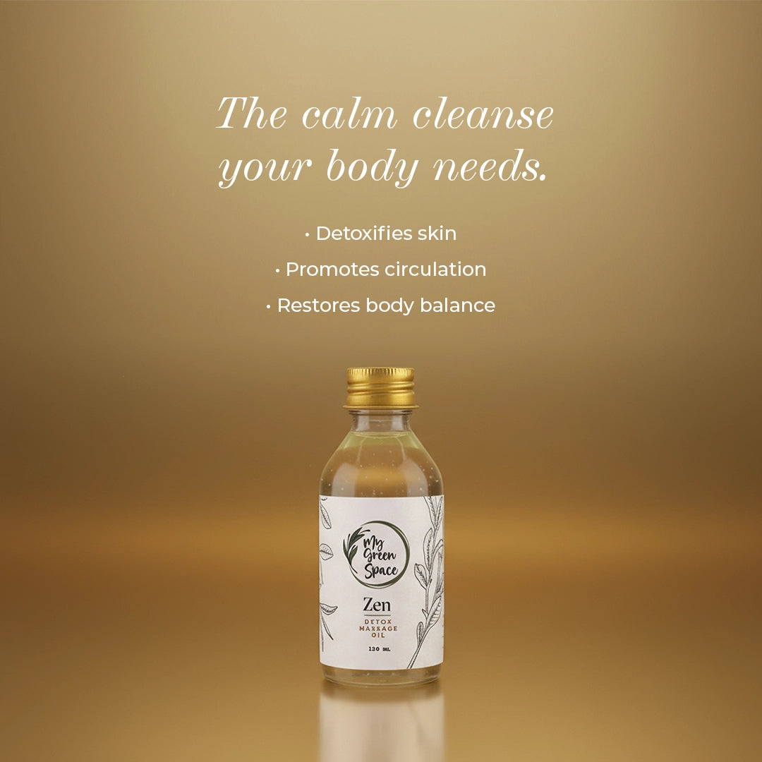 Zen Detox Massage Oil - Purify & Rejuvenate