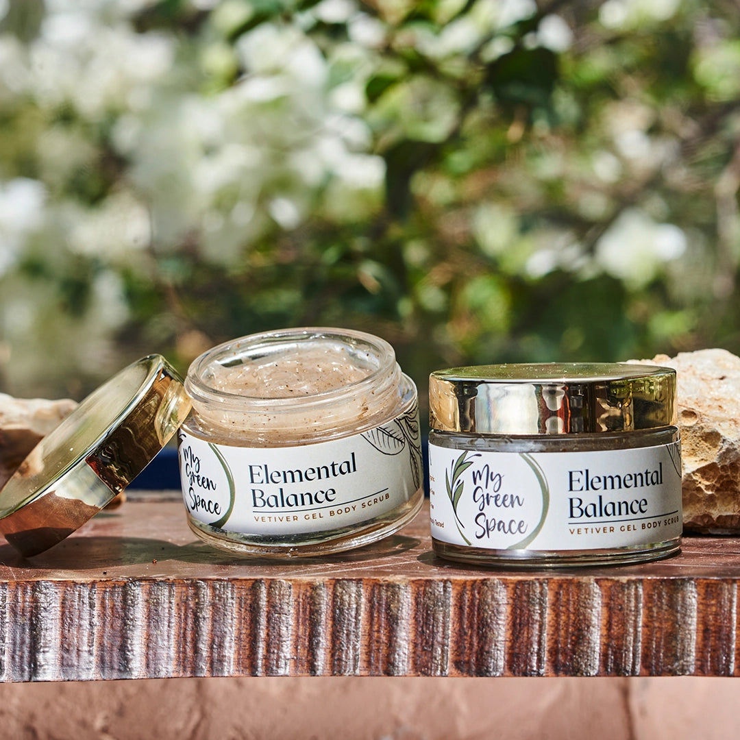 Elemental Balance - Vetiver Gel Body Scrub