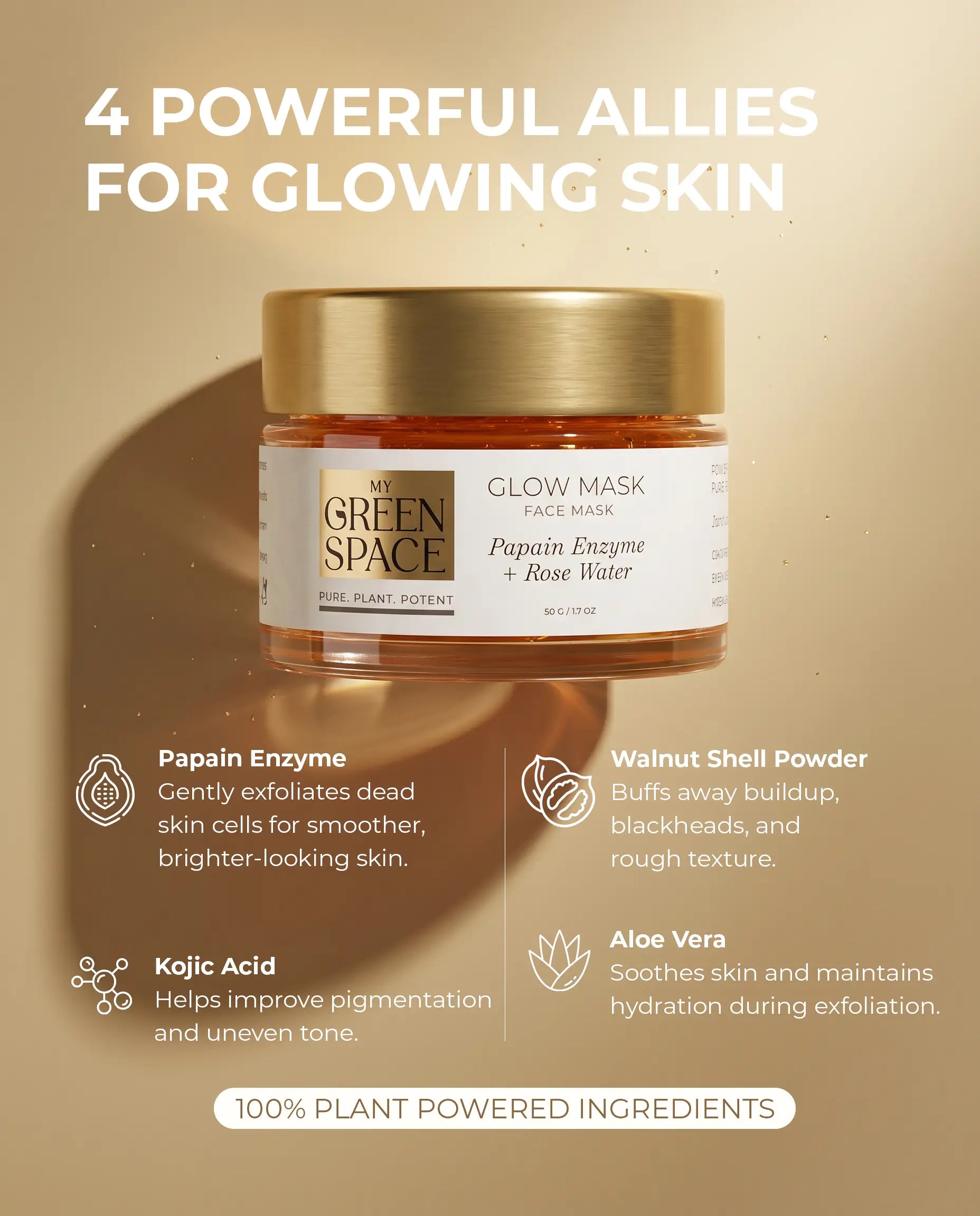 Glow Face Scrub + Mask