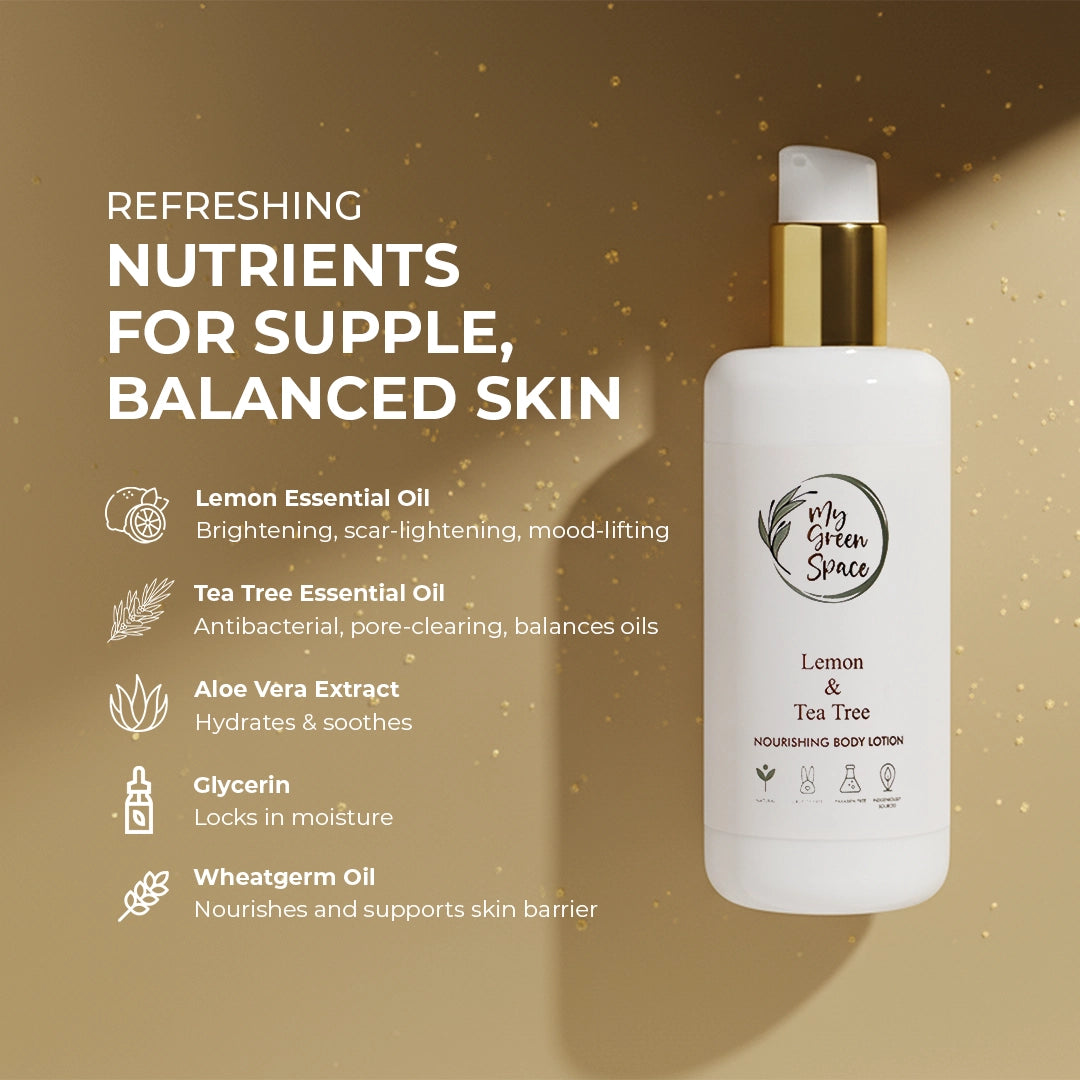 Lemon & Tea Tree Body Lotion 250ml
