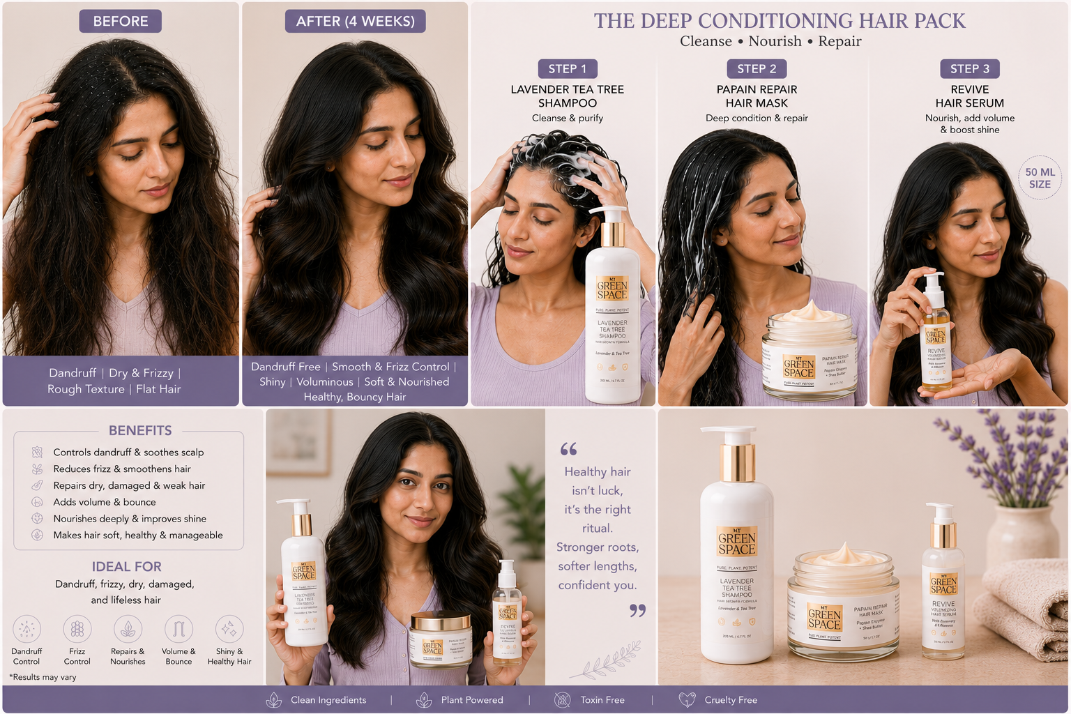Deep Conditioning Hair Pack
