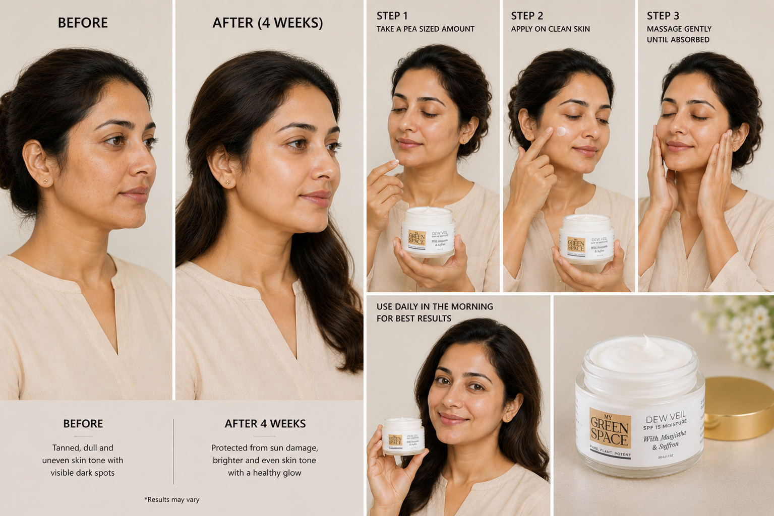 Dew Veil Hydrating Cream with SPF