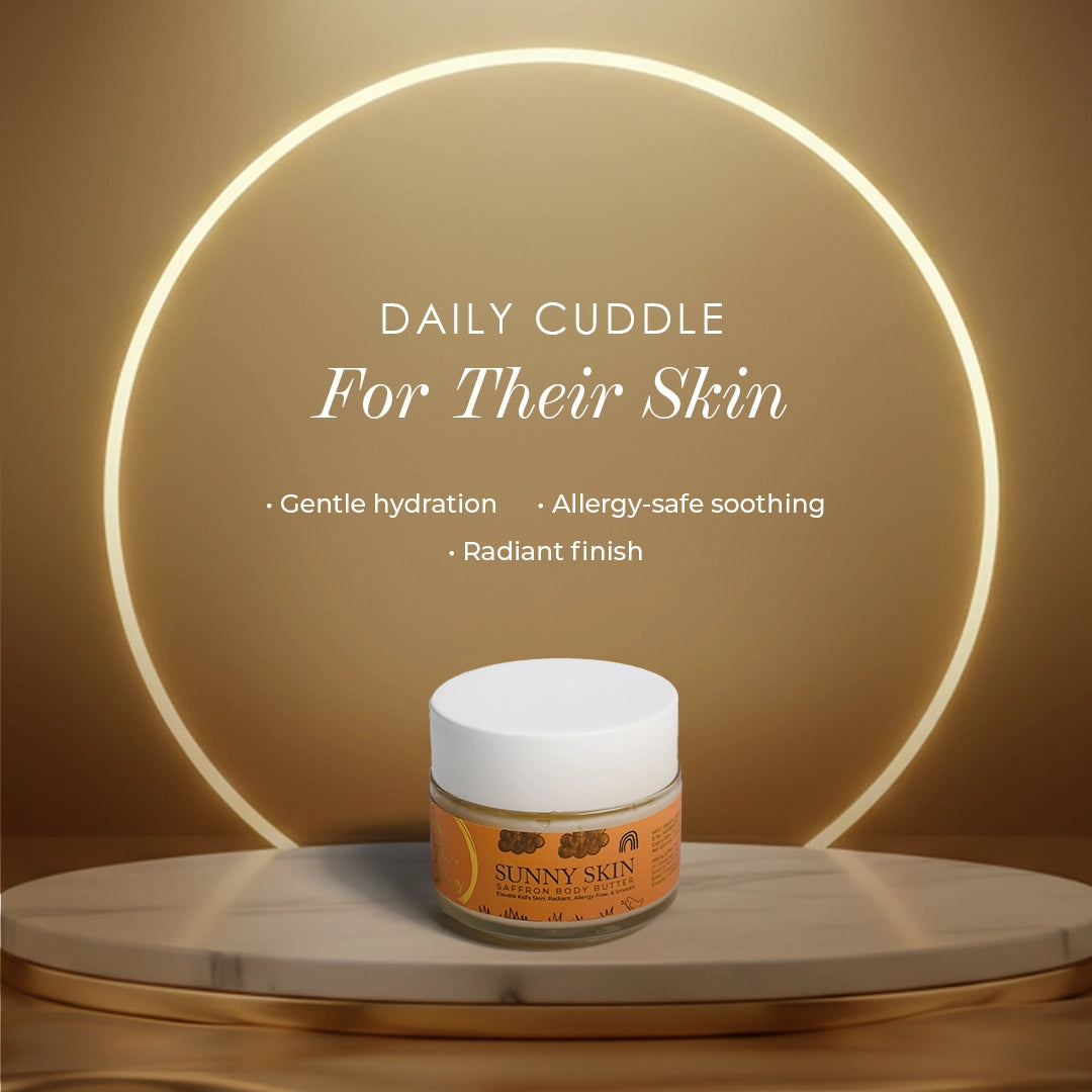 Sunny Skin - Saffron Body Butter for Kids
