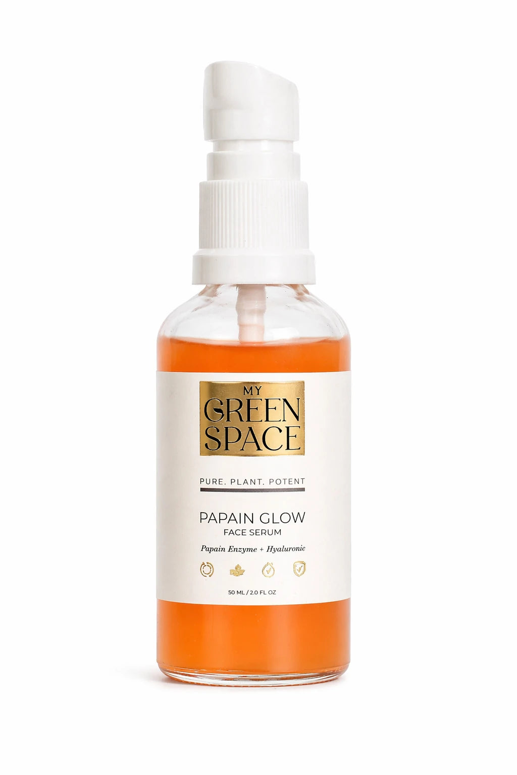 Papain Glow Face Serum | My Green Space