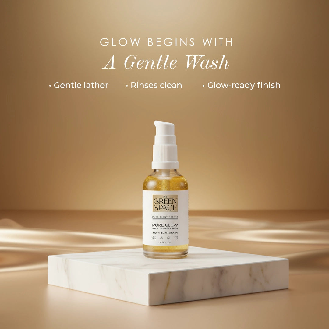Pure Glow Brightening Cleanser with Niacinamide & Glycerine