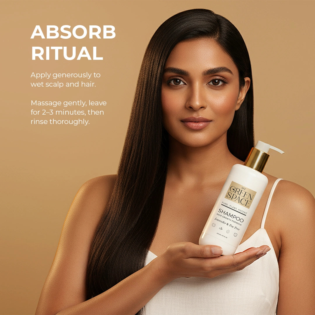 My Green Space Shampoo - Absorb Ritual for Clean, Nourished Hair