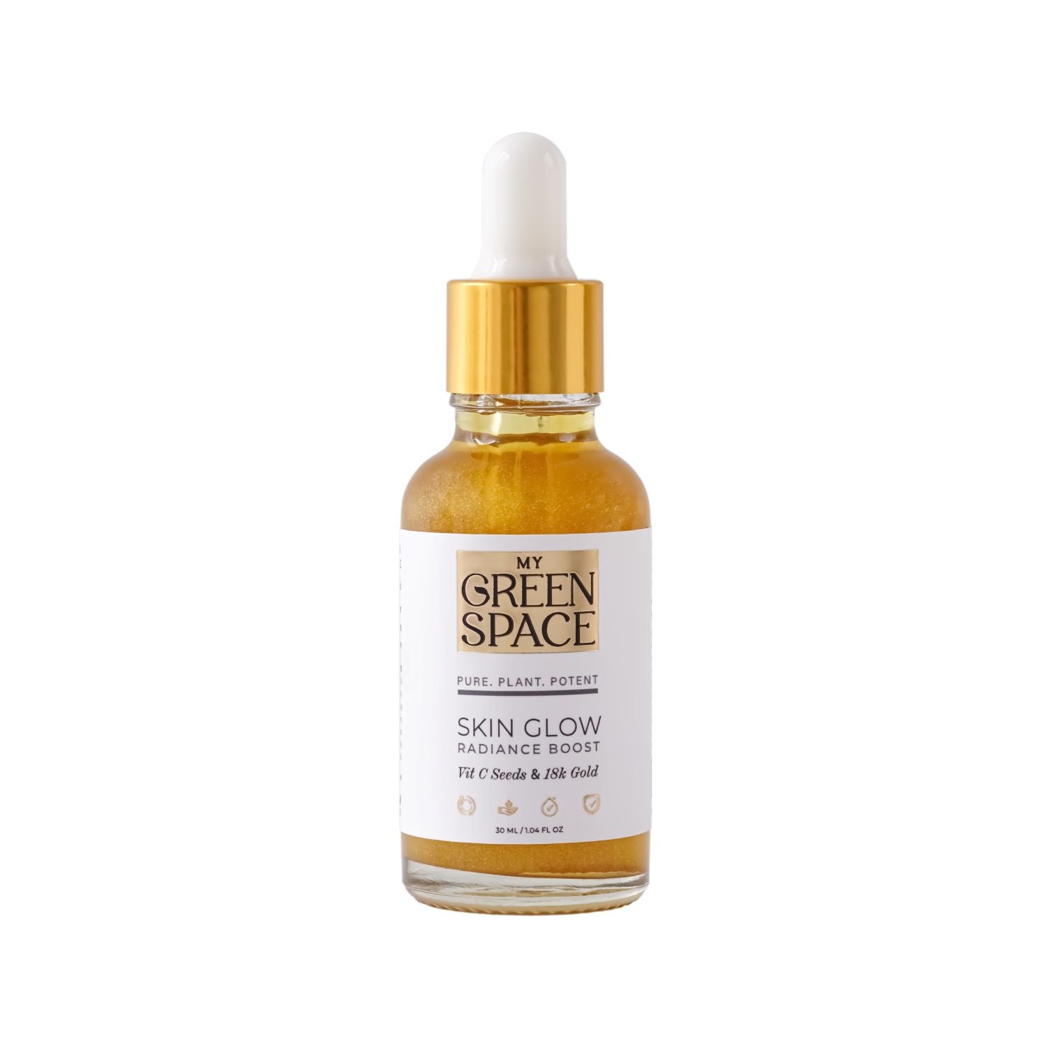 My Green Space Skin Glow - Radiance Boost Face Oil with Gold & Vitamin C