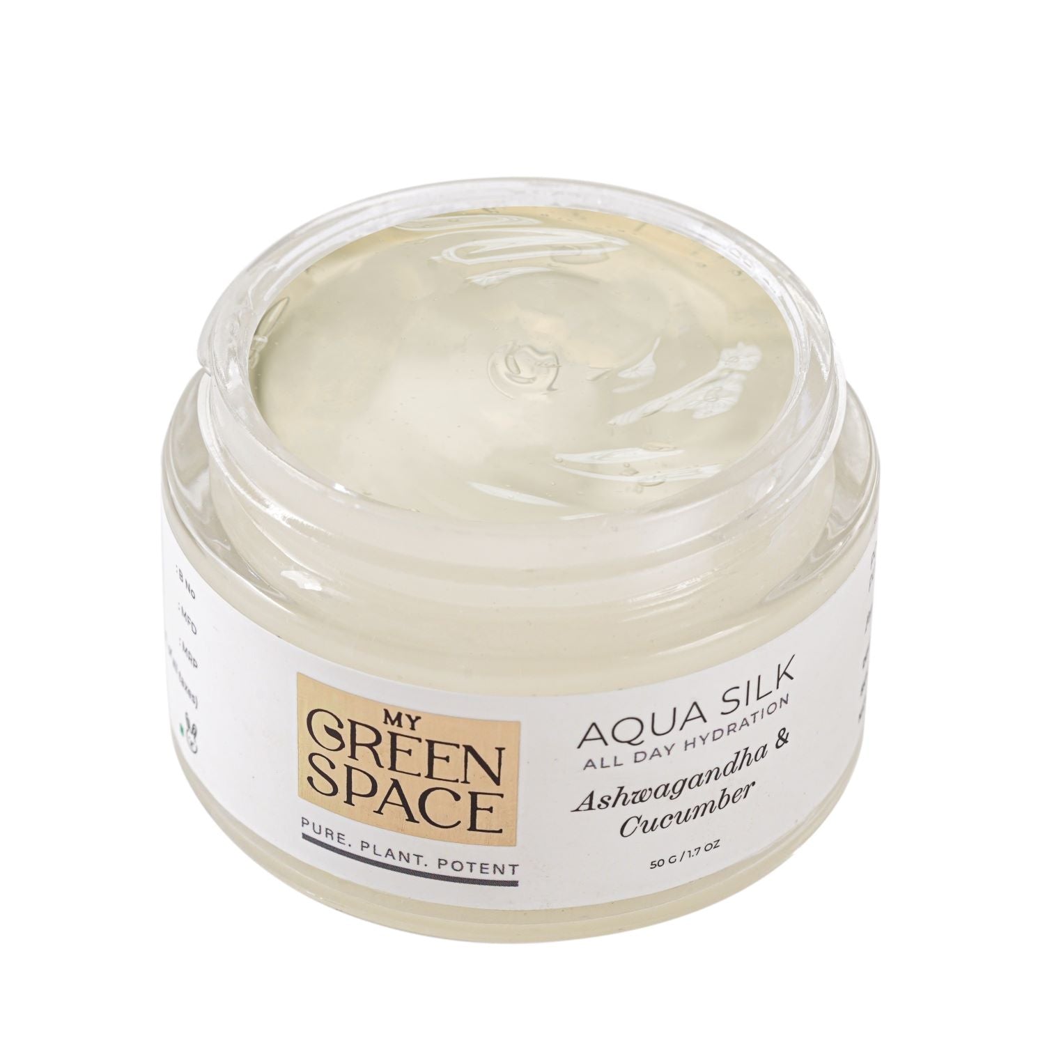 My Green Space Aqua Silk Cream - lightweight & cooling