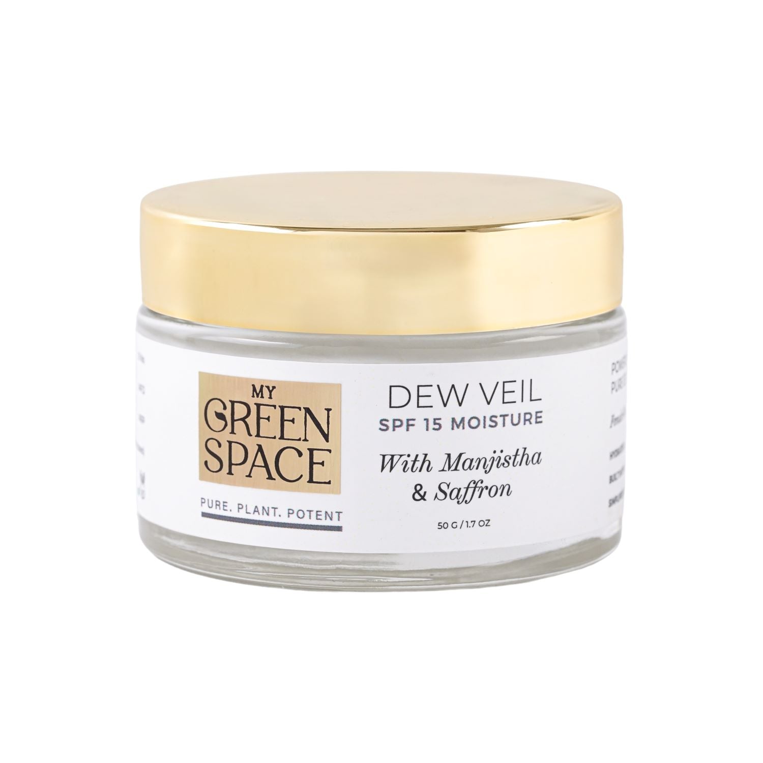 My Green Space Dew Veil - Saffron & Manjistha SPF Cream