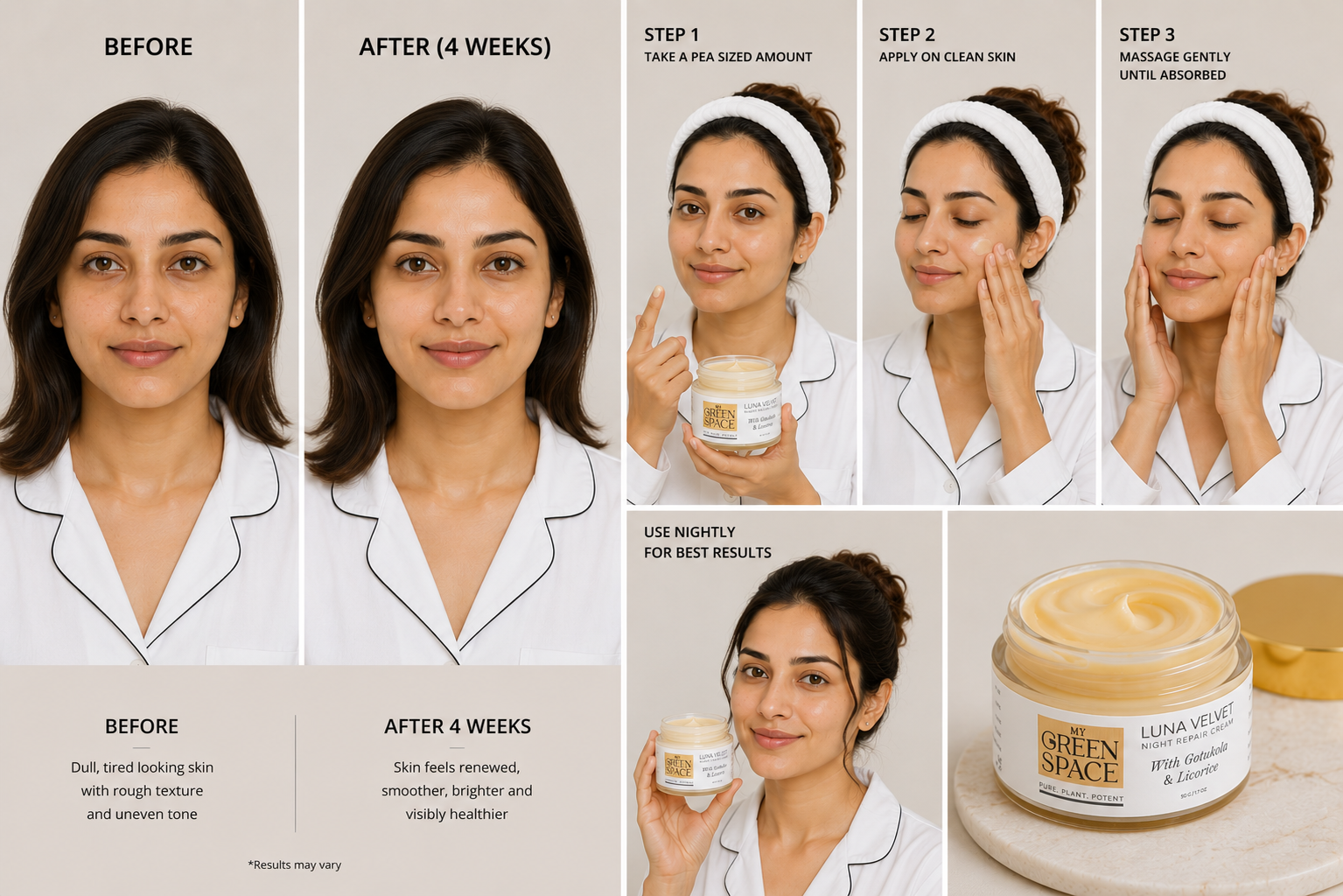 Luna Velvet Hydrating Night Cream