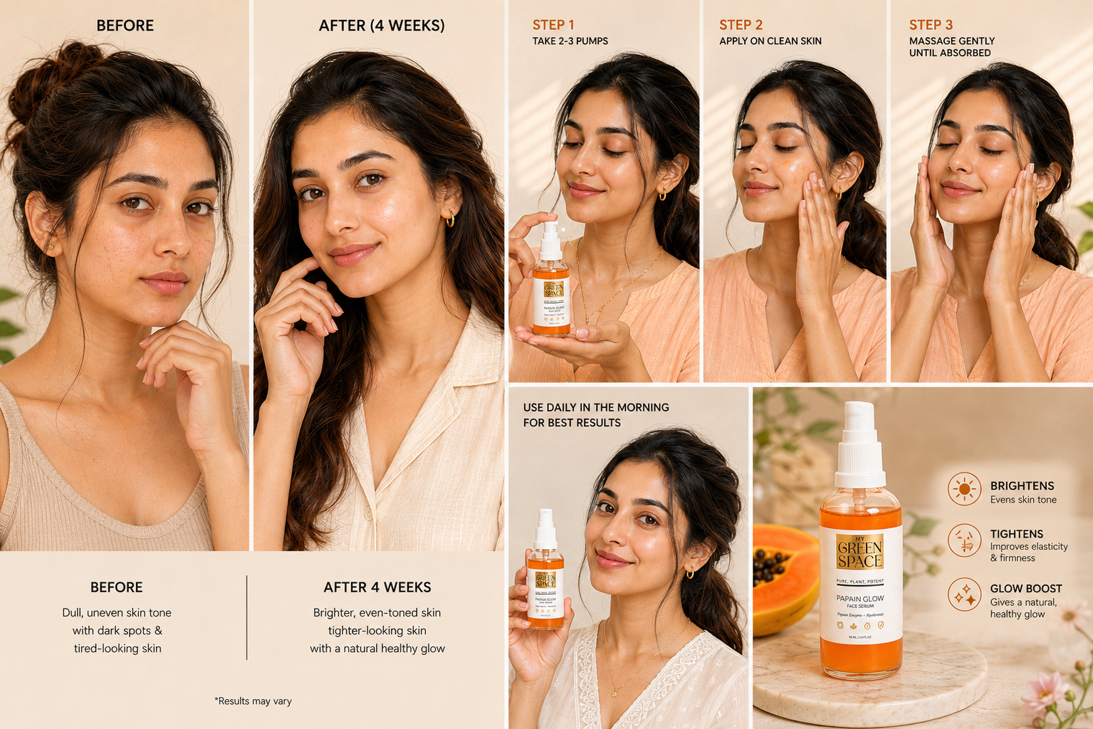 Papain Glow Face Serum