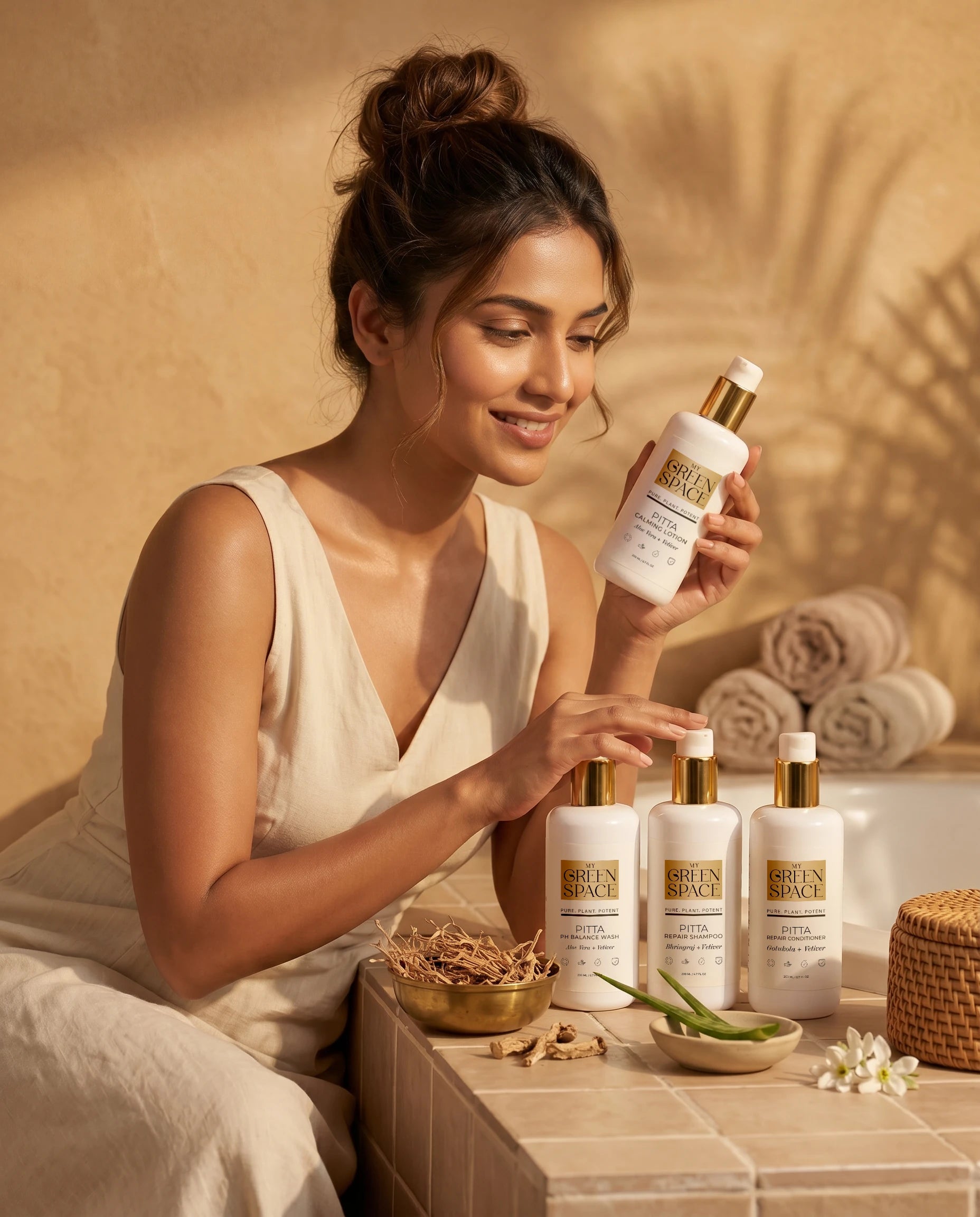 Pitta Dosha Daily Body+Hair Ritual