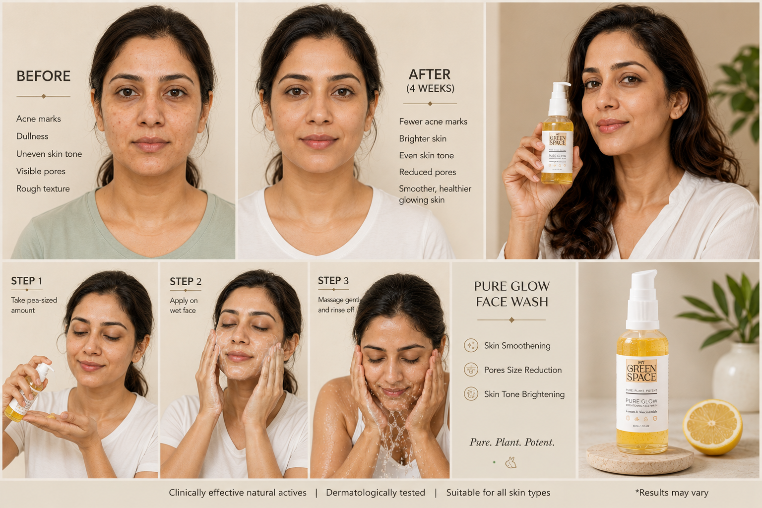 Pure Glow Face Wash